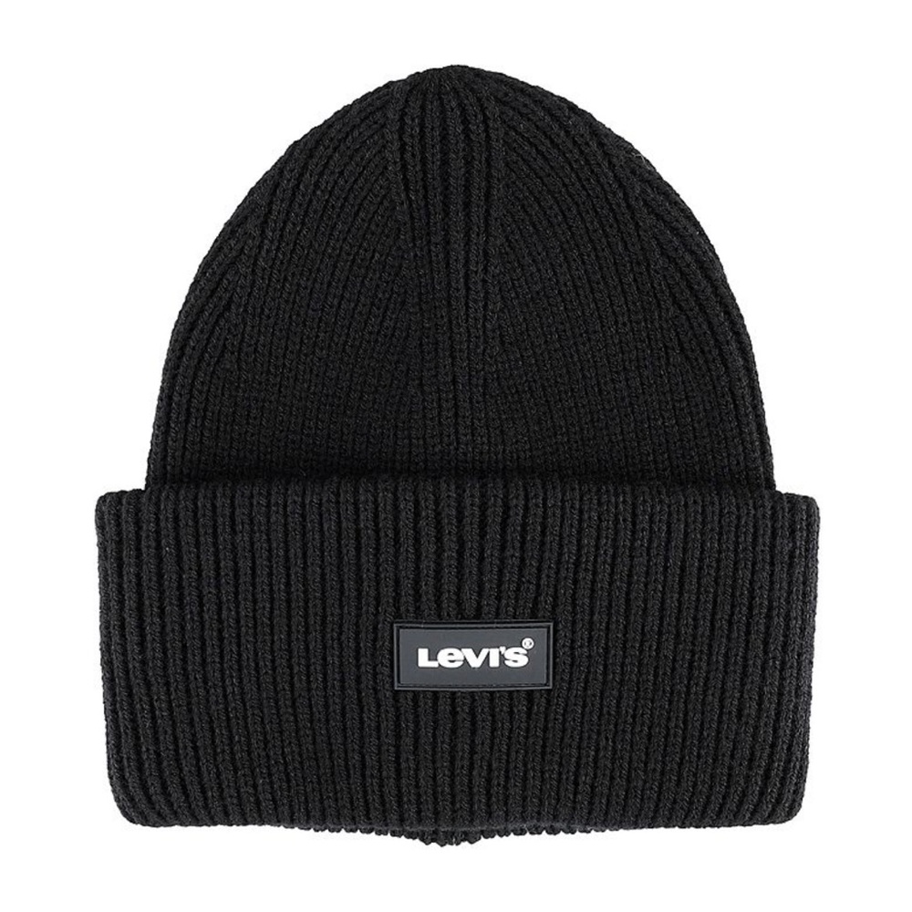 Levi's Men's Triple Rolled Cuff Logo Beanie